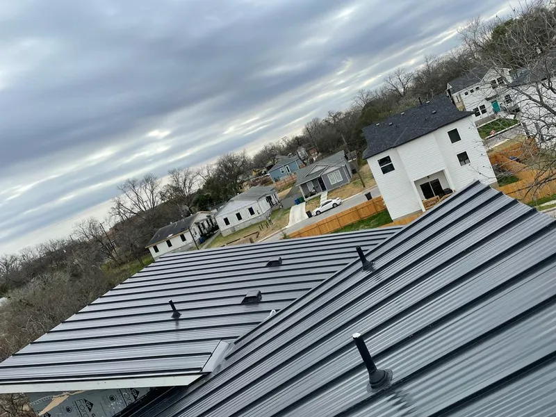 Standing seam metal roof panels with vents for Skylight Repair in Hastings-on-Hudson